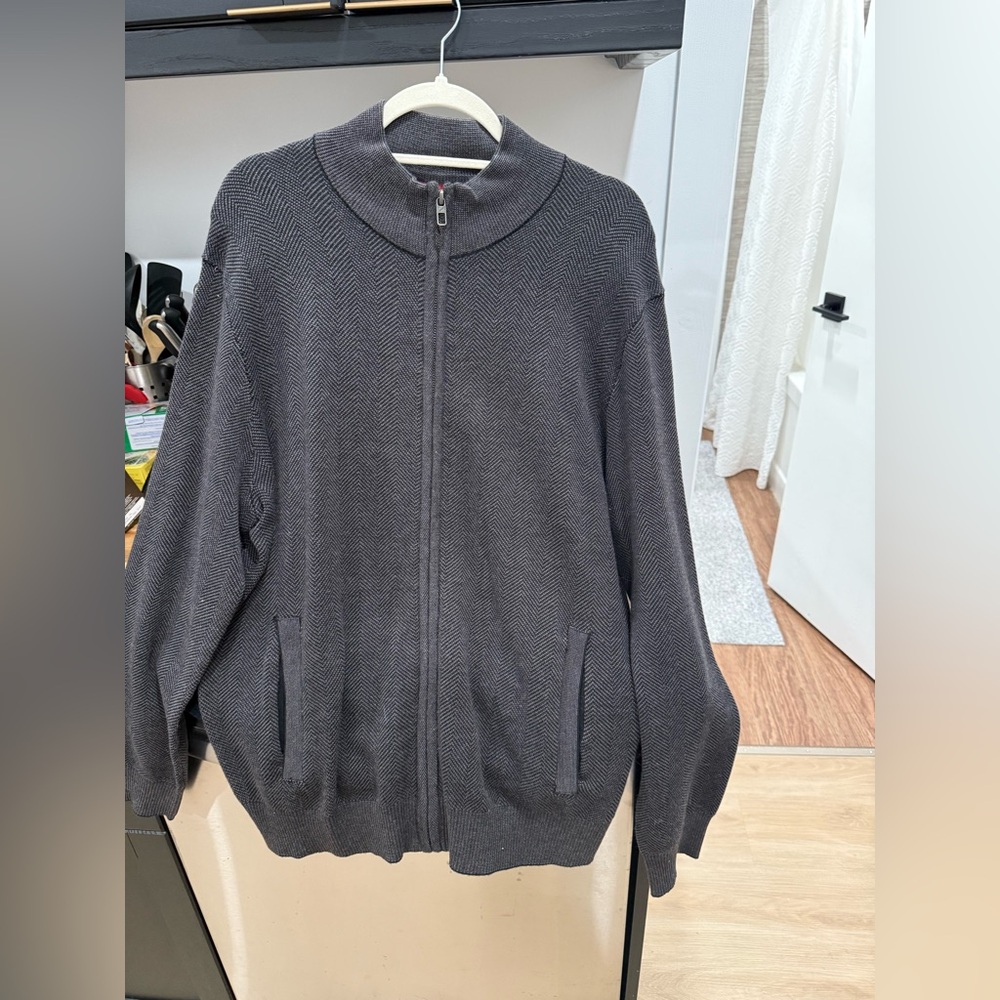Sweater zip up XL